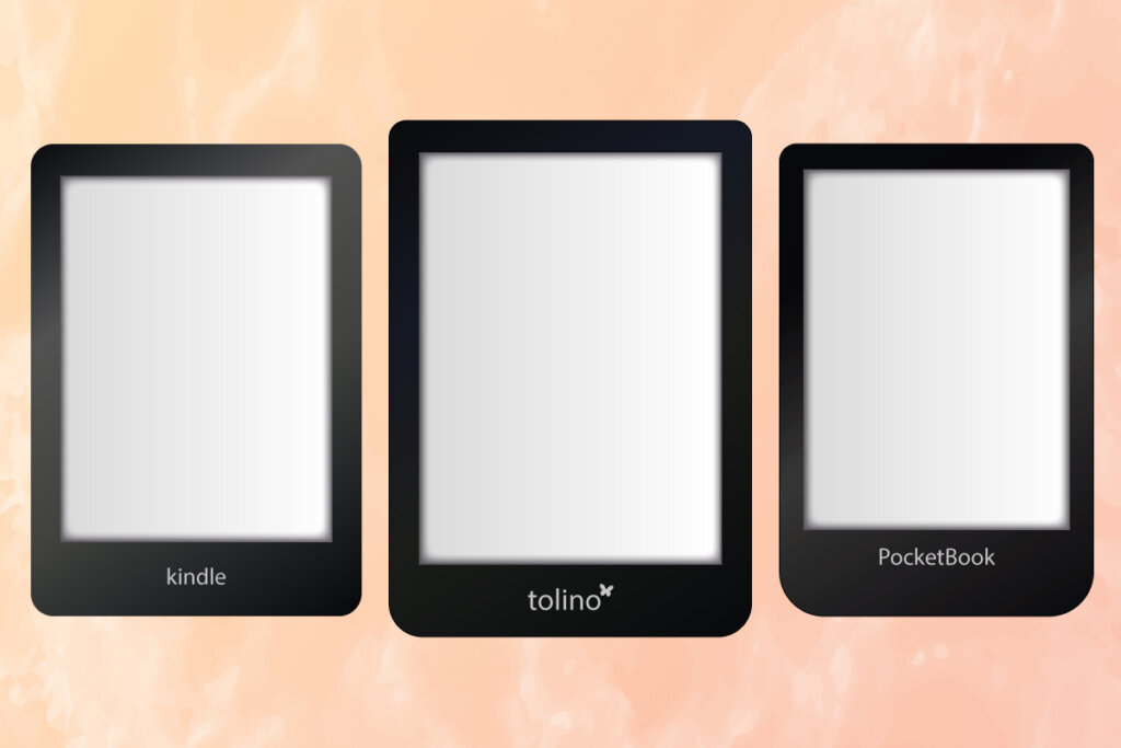 e-reader de drie merken